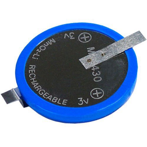 ML2430 3V Rechargeable Lithium Button Cell Battery for Home Appliances Toys Consumer Electronics and Power Tools-HS1 Model