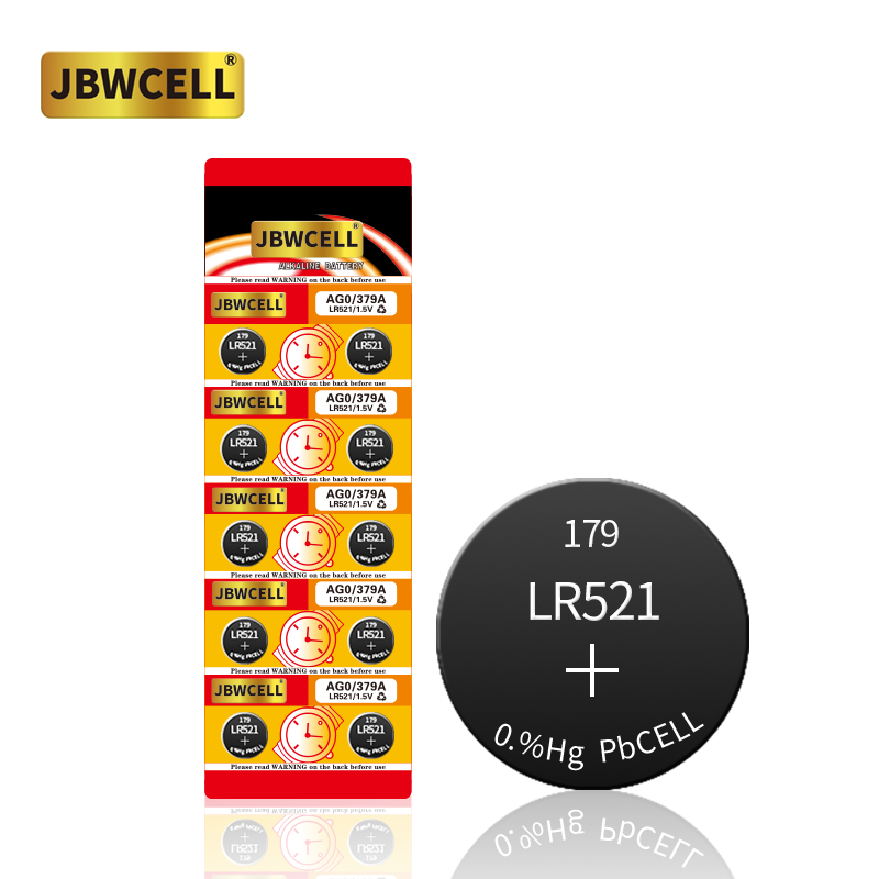 1.5V AG Series Button Cell Battery LR521 Ag0 for Watch