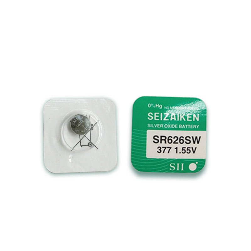 SR626SW 377 Silver Oxide Button Cell 1.55V Lithium Primary Batteries for Home Appliances Consumer Electronics Power Tools