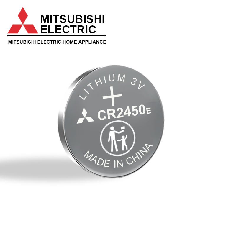 Mitsubishi CR2450 3V Lithium Coin Battery Limno2 Button Cell Battery for Toys Home Appliances Consumer Electronics