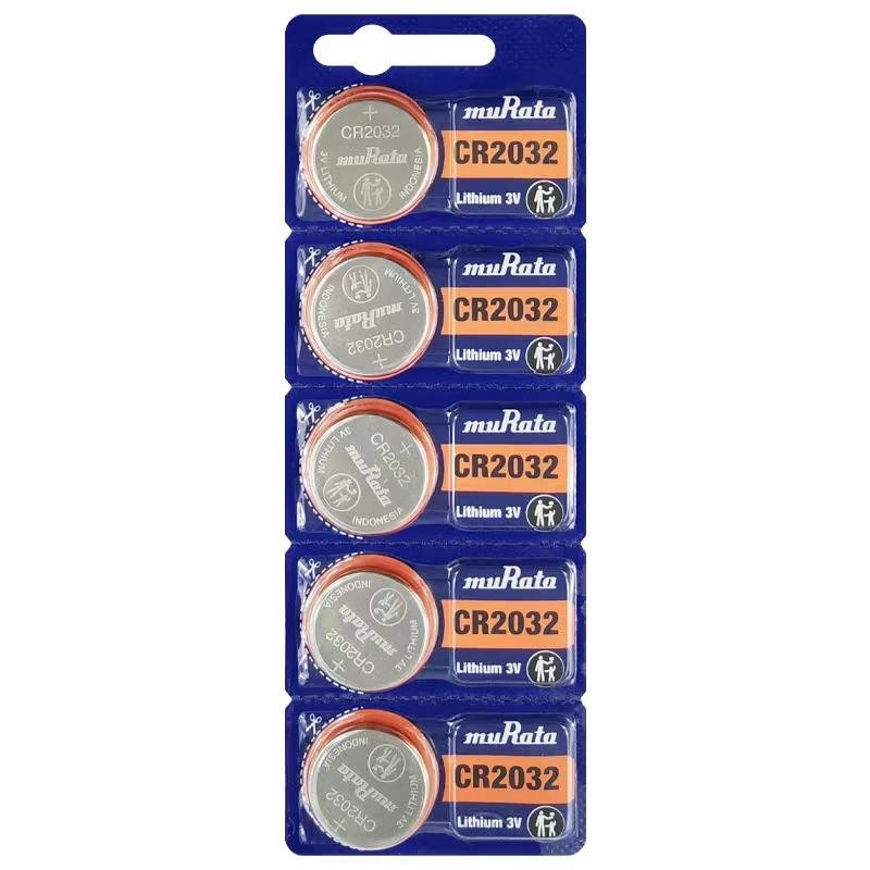 3V Lithium Limno2 Button Coin Cell Battery CR2032/CR2025/CR2016/CR1620/CR2450 for Murata Car Remote Consumer Electronics Toys
