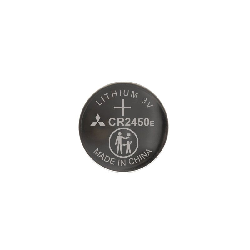 Mitsubishi CR2450 3V Lithium Coin Battery Limno2 Button Cell Battery for Toys Home Appliances Consumer Electronics