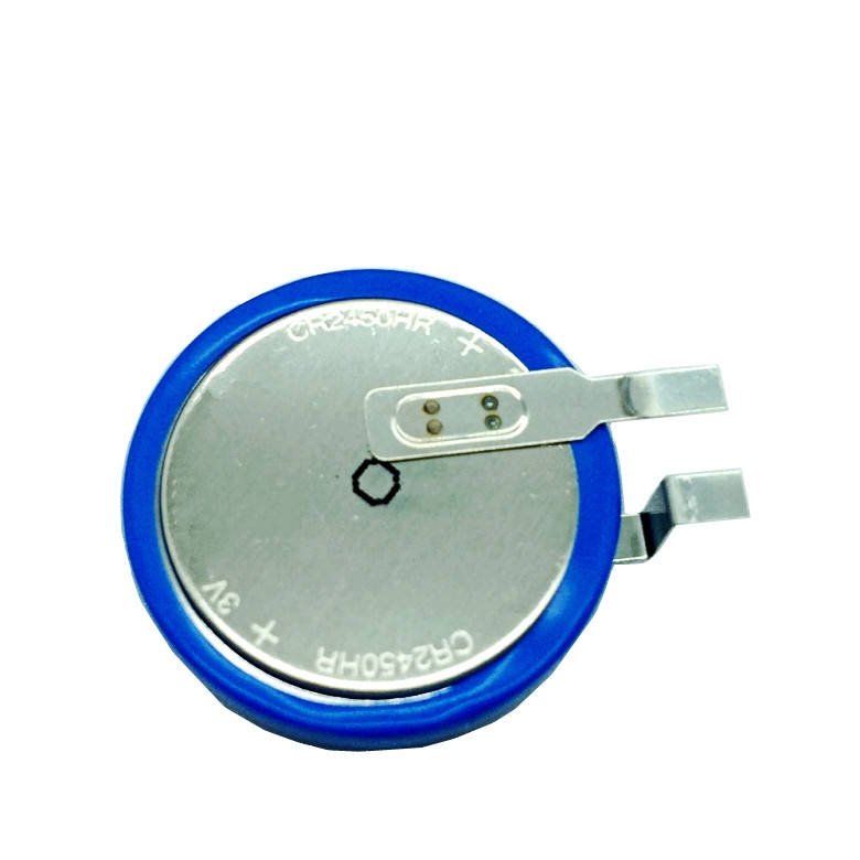 Temperature -40~85 Degree CR2450HR Lithium Button Cell 3V Battery for Remote Control Toys & Tire Pressure Monitoring
