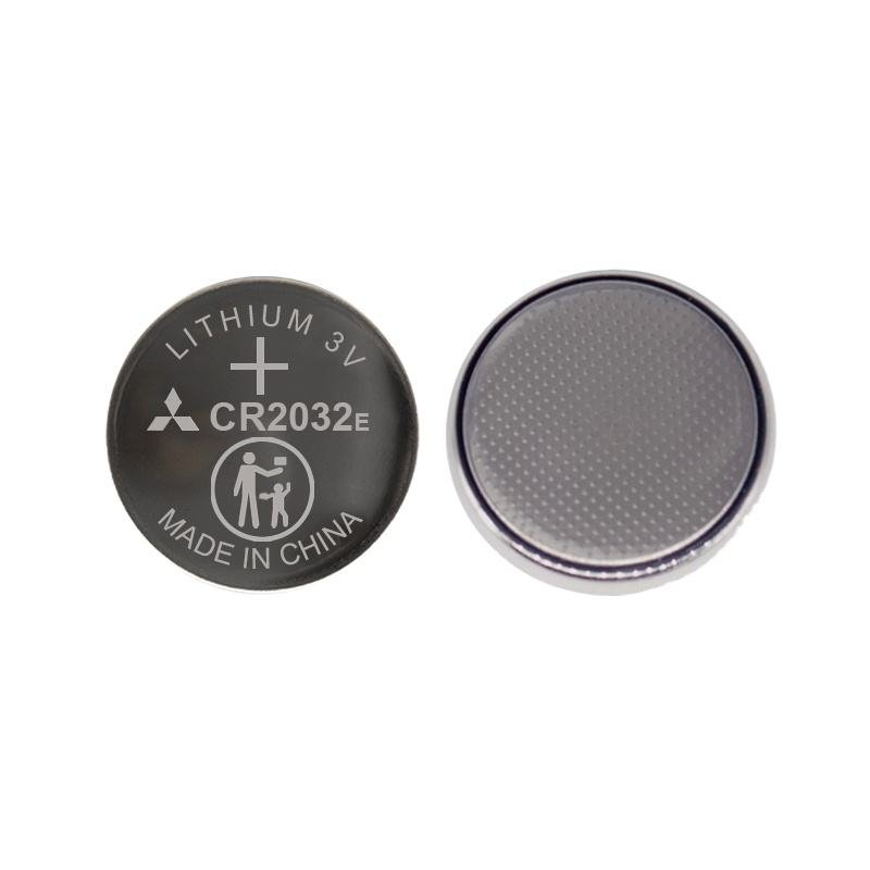 Mitsubishi CR2032 3V Lithium Coin Battery Limno2 Button Cell for Car Remote Control for Toys & Home Appliances