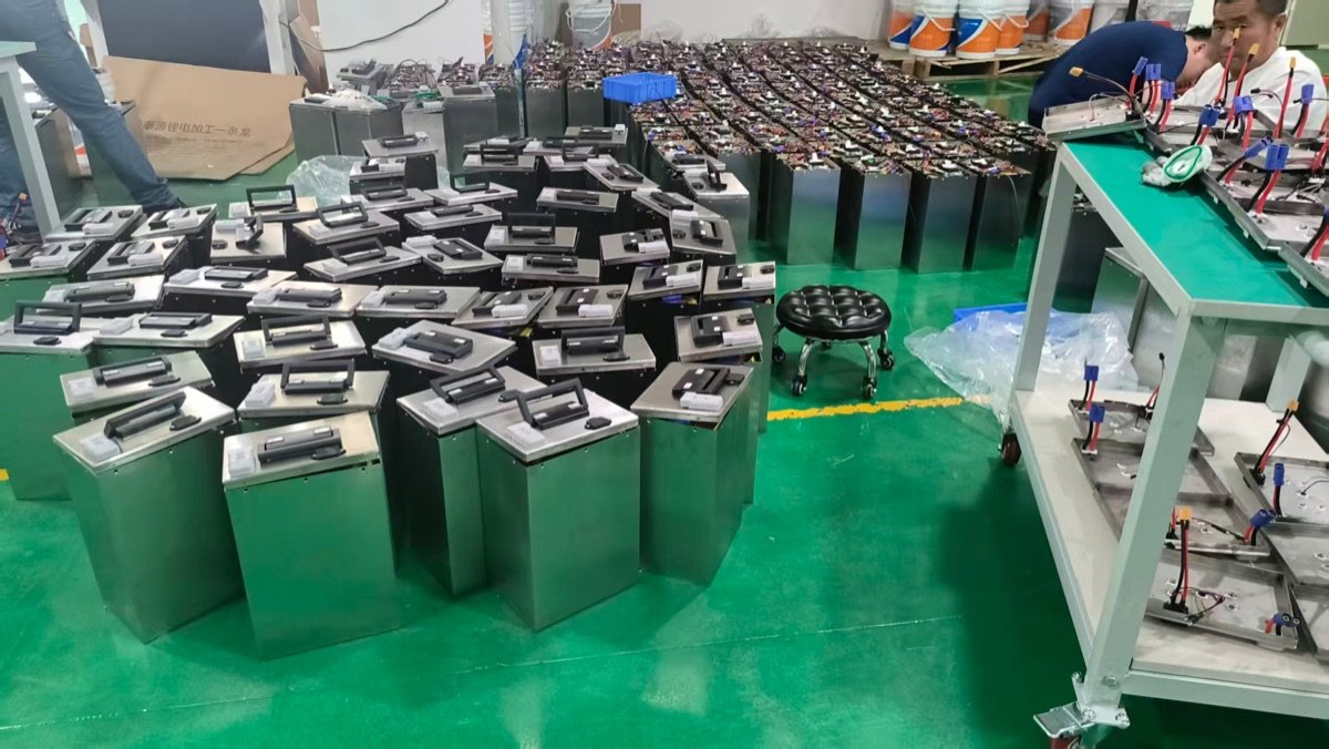 48V 60V 72V solid-state battery packs for electric motorcycles in production